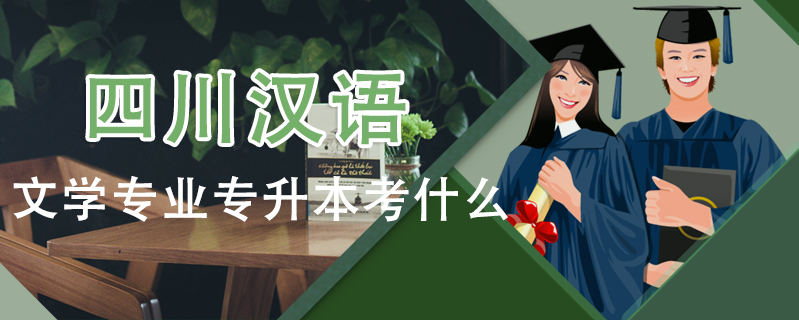 四川漢語文學(xué)專業(yè)專升本考什么