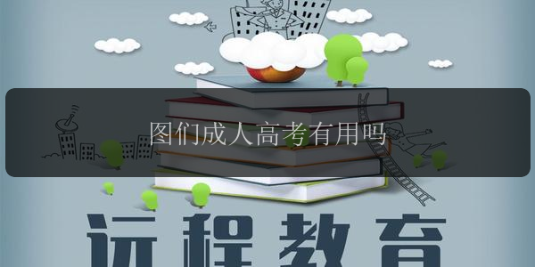 圖們成人高考有用嗎