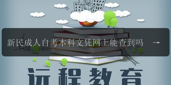 新民成人自考本科文憑網(wǎng)上能查到嗎  國(guó)家承認(rèn)嗎